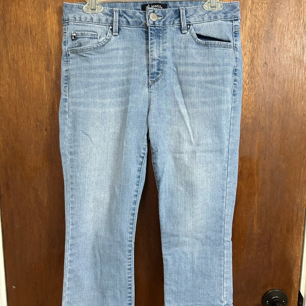 d. jeans Women’s  Sky Blue Straight Jeans